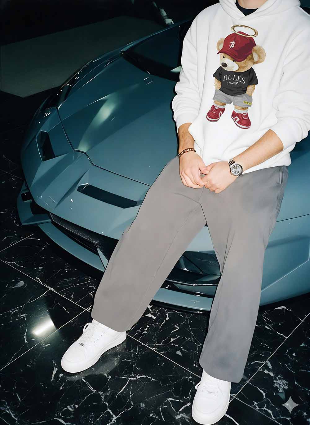 Hoodie Rules Breaker (Front)